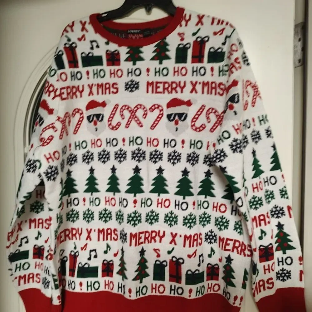 New Livergy Ugly Christmas Sweater Size Men's XXL